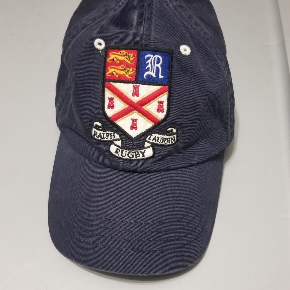 Ralph Lauren Mens Embroidered Navy Hat